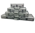 Wholesale 500pcs Aluminum Poker Chips Set Entertainment Product with Convenient Storage Case