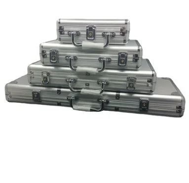 Wholesale 500pcs Aluminum Poker Chips Set Entertainment Product with Convenient Storage Case