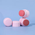 TY 01 Make Your Own logo Face Makeup Wholesale Soft Matte Blendable Cute pink Tube Private Label  Custom Powder Blush Stick