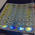 Free Design Security 3d Laser Hologram Stickers 3D Hologram Label with Unique Serial Number
