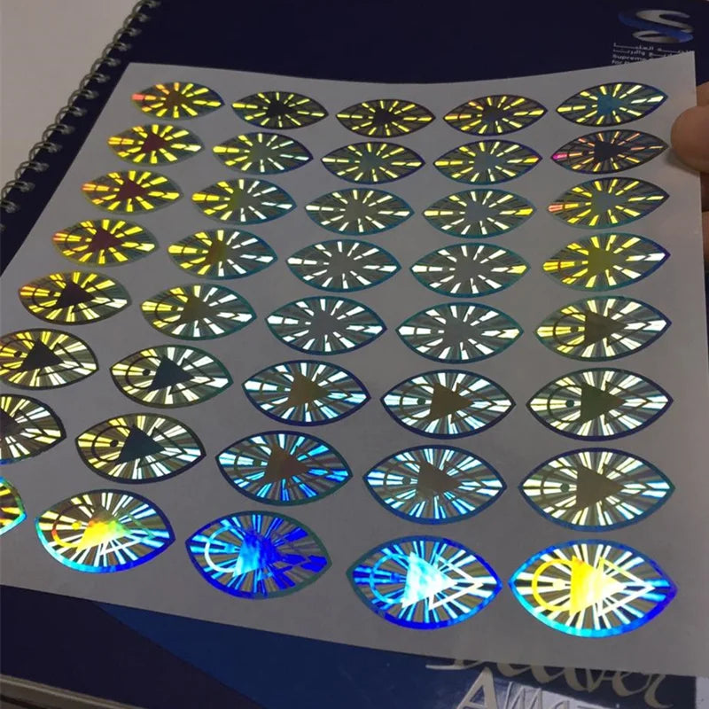 Free Design Security 3d Laser Hologram Stickers 3D Hologram Label with Unique Serial Number