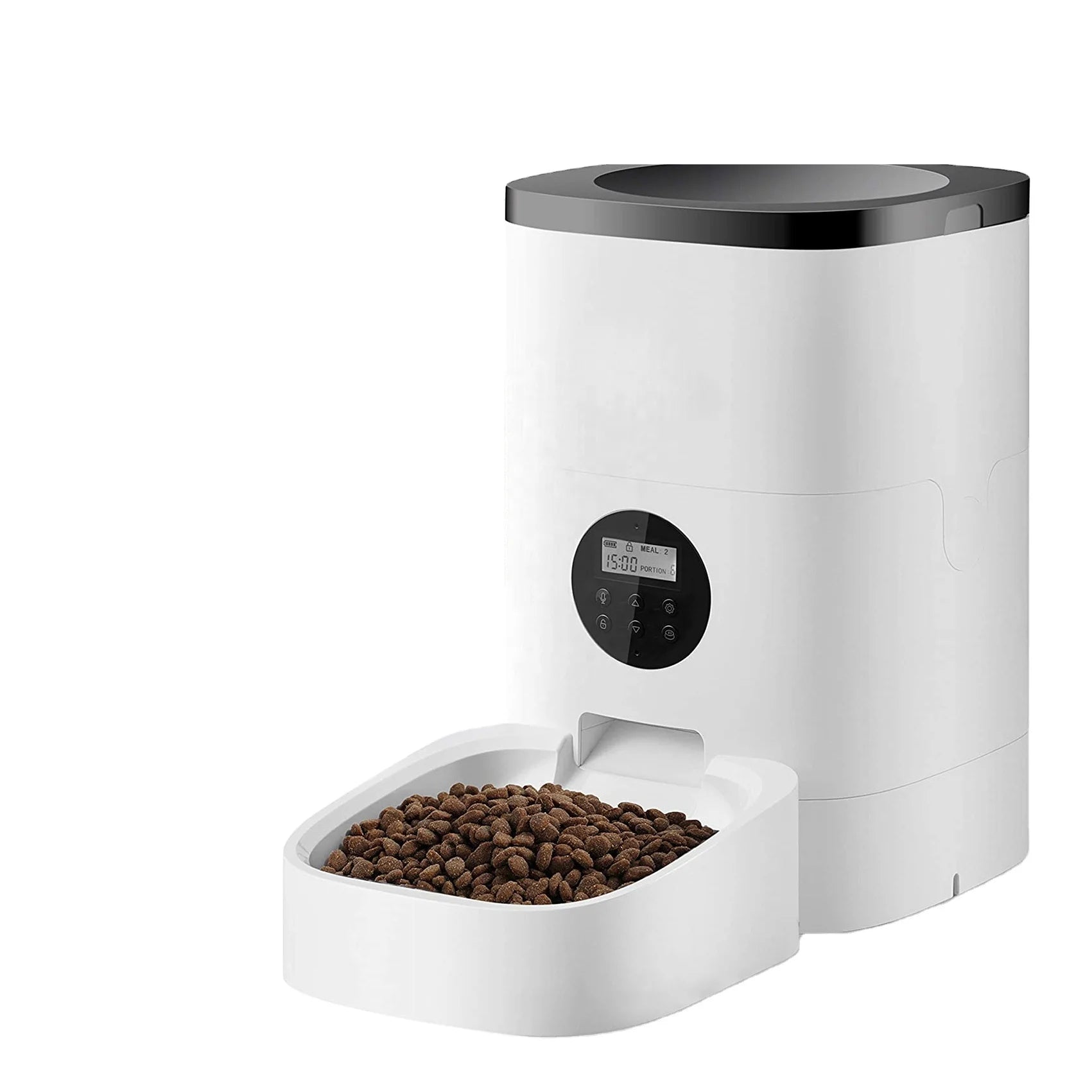 4L Eco-Friendly App Remote Control Smart Dog Food Bowl Voice Recording WiFi App Automatic Pet Feeder with 4 Meals Per Day