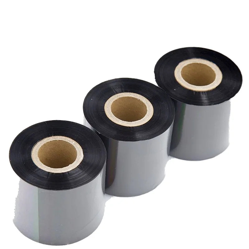 30m*300M Wash Care Resin Ribbon for Satin Nylon Cloth Label Thermal Transfer Ribbon Washable Customized Size