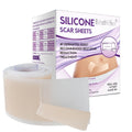 BESTNIFFES 4cm X 150cm Acne Scar Cover Patches Professional Waterproof Scar Removal Strips C-Section Burn Silicone Gel Scar
