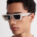 2022 Vintage Women Sunglasses Small Retro Jelly Gray Rectangle Sun Glasses Men Eyewear Female Gafas De Sol