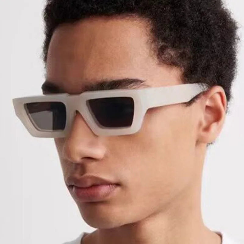 2022 Vintage Women Sunglasses Small Retro Jelly Gray Rectangle Sun Glasses Men Eyewear Female Gafas De Sol