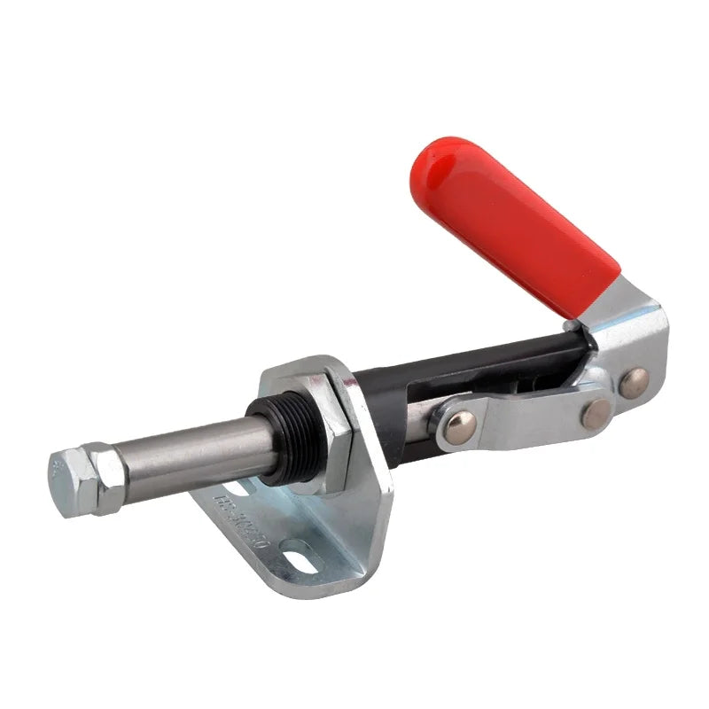 HS-30450 Haoshou Push Toggle Clamp 450KG/990lb Straight Line Clamp Metric Thread Stoke 38mm China Clamps