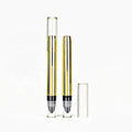 Luxury Gold 3.3ml Pearlescent Eye Shadow Silkworm Pen Magic Cosmetic Makeup Tool 10pcs Lipstick Blush Holders with Hot Stamping