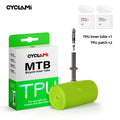 CYCLAMI 26 27.5 29 Inches Metal French Valve MTB Bike Inner Tube Ultralight Anti-Oxidation Bicycle TPU Tire for Mountain Bikes