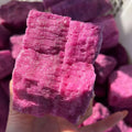 Wholesale Raw Rubine Crystals Healing Stones Natural Rose Red Domestic Ruby Crystal Rough Gemstone for Sale