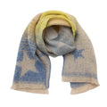 Surprise Price New Women Hot Selling Polyester Solid Color 8 Colors Long Rectangular Warm Winter Tassel Shawl Scarf MegaBDM