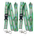 Promotional Printed Neck Strap Polyester Lanyard With Logo Custom Sublimation Lanyard