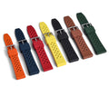 MZDTIMK Waterproof FKM Rubber Watch Strap 20mm 22mm Quick Release Premium Quality Fluorine Rubber Watch Band