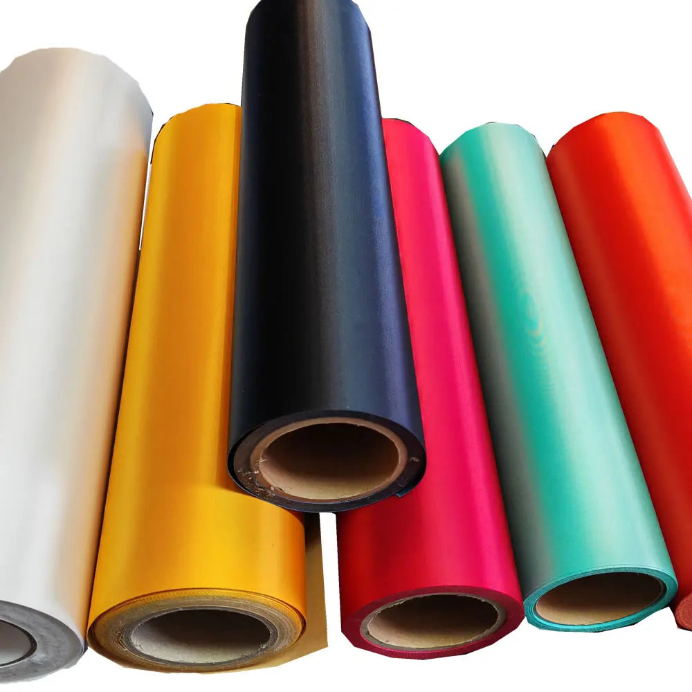 Rolls Packing HotMelt Adhesive Backing  Team Colors Poly Twill  Embroidery  Applique  Tackle Twill for Sports  Jersey