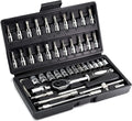 46-Piece Ratcheting Wrench Set