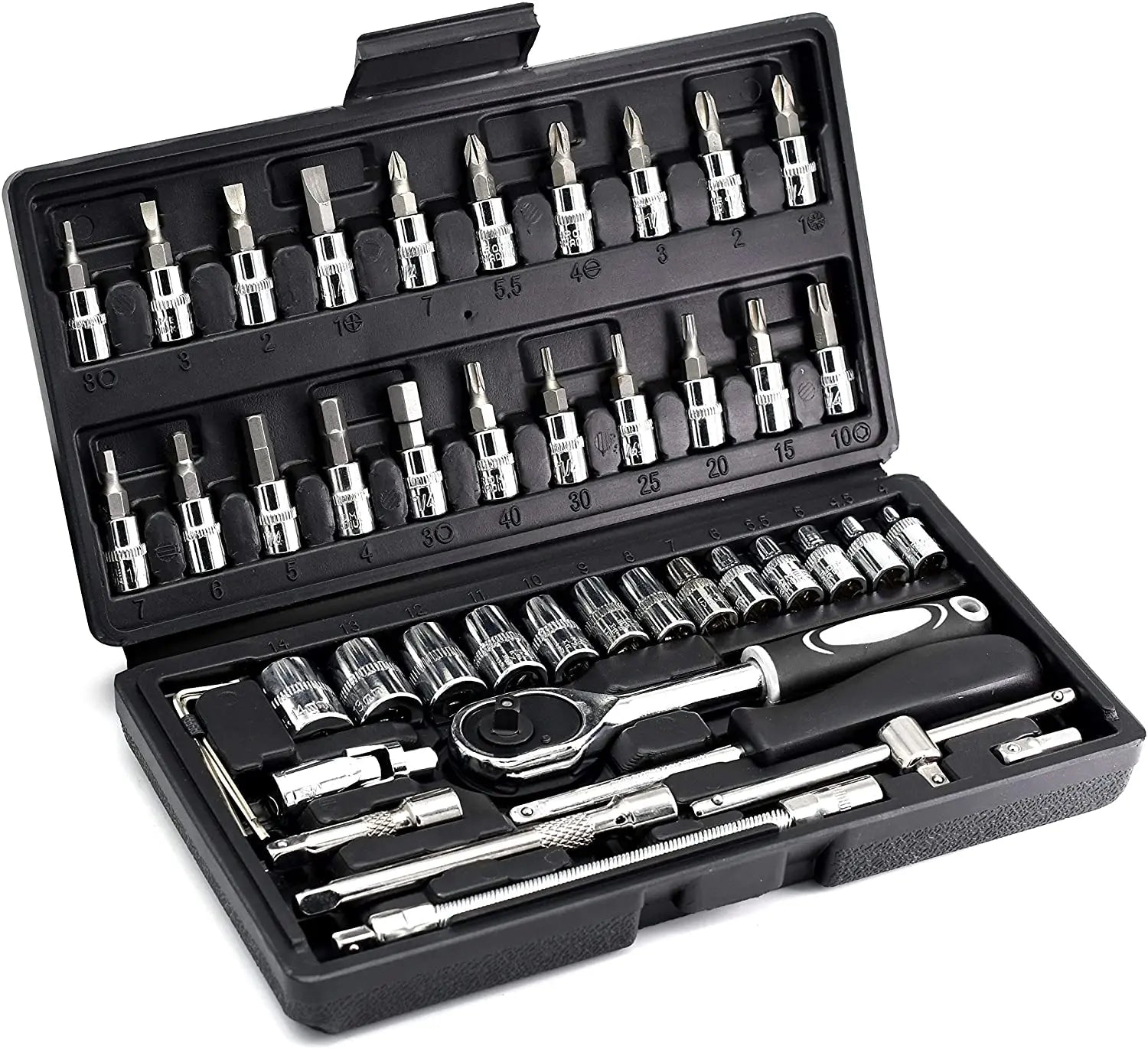 46-Piece Ratcheting Wrench Set