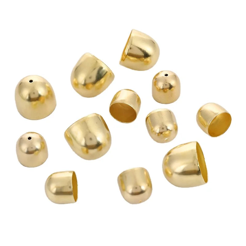Bracelets and Necklaces Dog Door Bell Shiny Openwork Bells Metal U Shape Yellow Gold DIY Christmas Jingle Bells for Festival