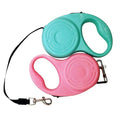 Outdoor Cute Design Small and Medium-sized Dog Leather With Portable Portable Reflective Dog Leash