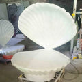 Giant Sea Shell Statue Resin Fiberglass Sea Creature for Ocean Event Wedding Centerpieces Decoration
