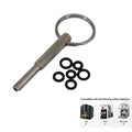1PCS Repair Security Tool Key Open Security Oval Head Screws Special Bit Key Removal Service for Coffee Machine