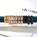 Genuine Hematite Rings Natural Stone Men Hematite Ring Balance Root Charka Therapy Anxiety Pain Relief Absorb Negative Energy