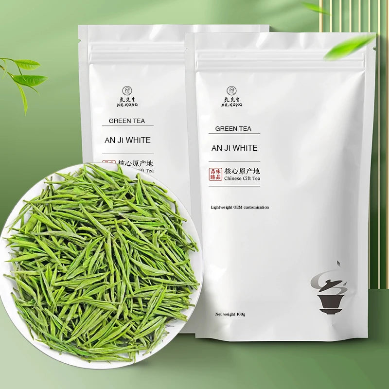 ISO EU Good-B an Ji White Green Tea an Ji Bai Cha Green Tea Chinese Tea Loose Package