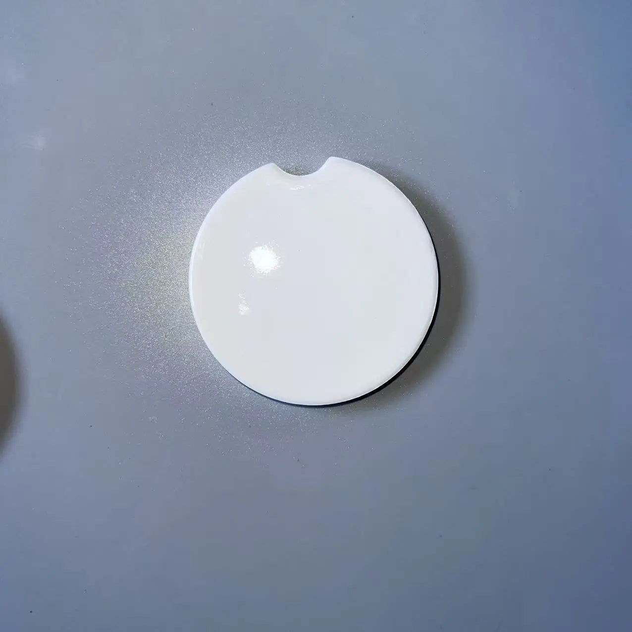 Wholesale Custom Printed White Ceramic Car Coasters Water Absorbent and Sublimation Technology Mats & Pads Accessory