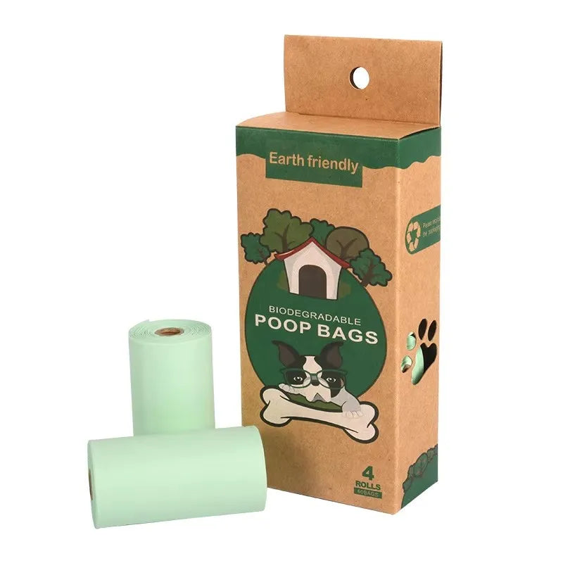 Eco Friendly Biodegradable Dog Waste Bags Leak Proof Dog Poop Bags with Dispenser