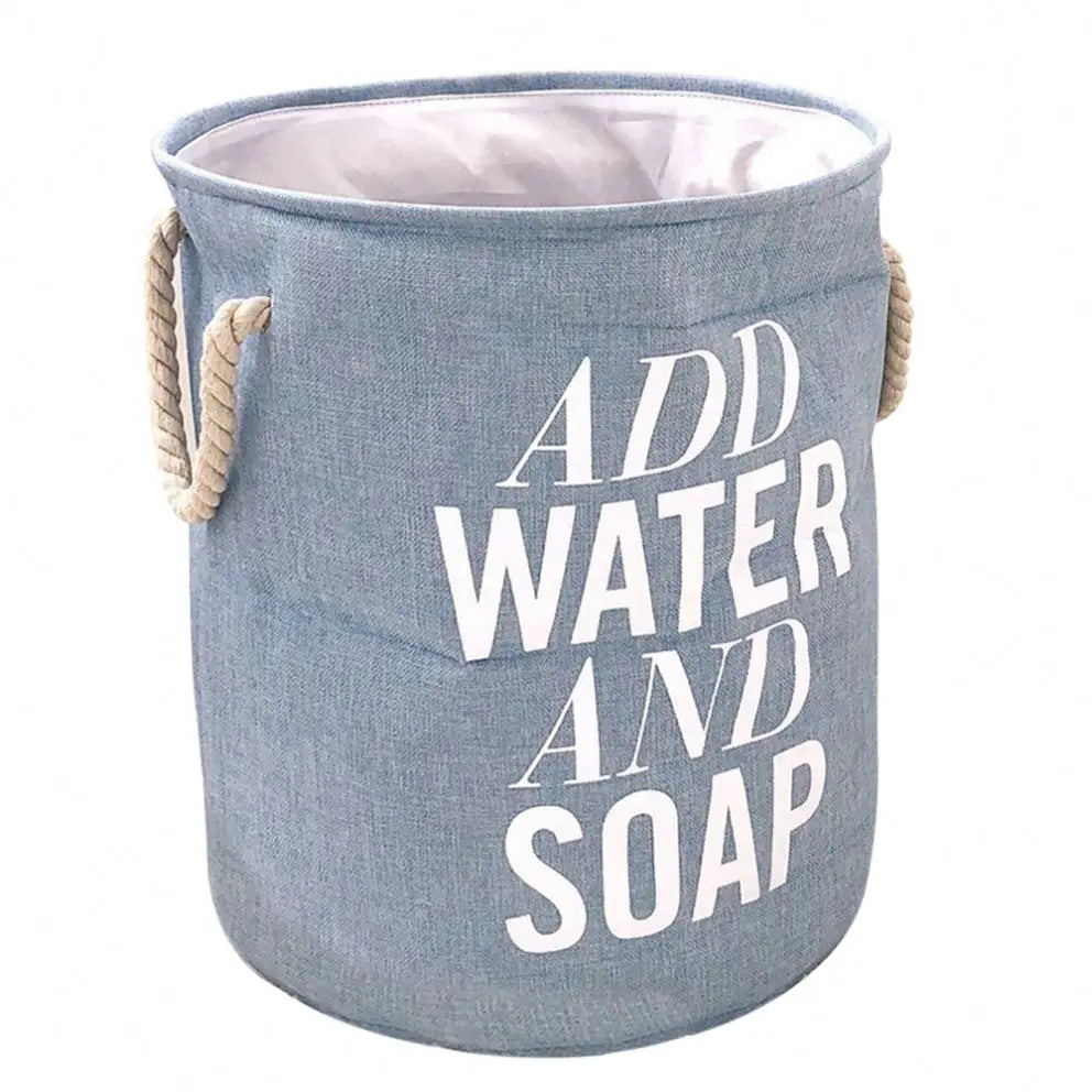 Style Kids Tote Bag Baby Toy Laundry Basket Folding Portable Drawstring Cartoon Waterproof Single Storage Baskets 100% Polyester