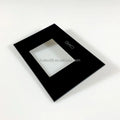 High Transparent Black Frame Printed1.0mm 1.5mm 2.0mmUltra Clear Glass Lcd Display Protection GLass