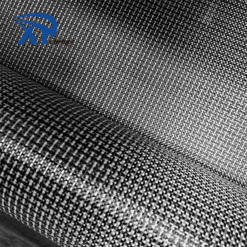 Hot Sale 80gsm Kevlar Carbon Mix Aramid Fiber Cloth Carbon Fabric Mixed Hybrid Fabric Carbon Kevlar Hybrid Fabric