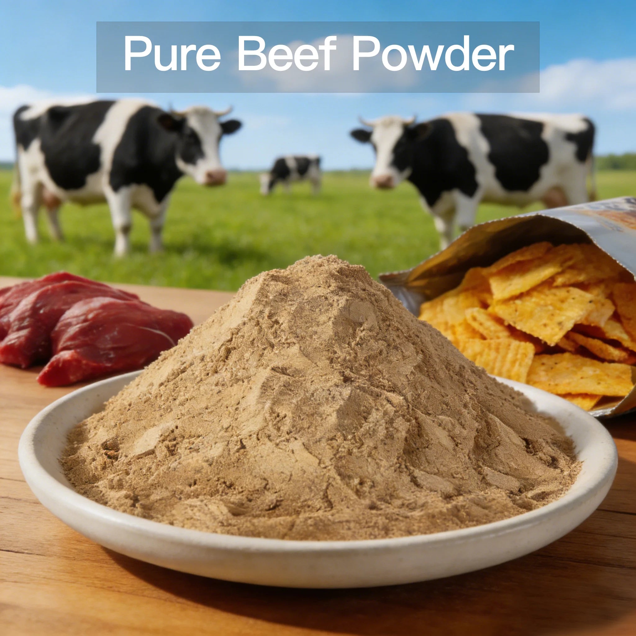 Free Sample Beef Seasoning Powder Pure Beef Powder for Seasoning Food & Functional Food Additives