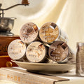 2M/Roll Swinging Brown Stains Collection Collage Finding Base Tape Handbook European Vintage Decoration