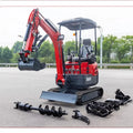 HIGHTOP HT 18 Super Mini Excavator EPA Engine 2ton Operating Weight Farm Construction Includes Bucket