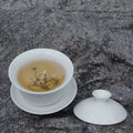 Woolong Tea-Inspired Luxury Eco-Friendly Handmade Soy Wax Pillar Candle Customized Scents Chinese Tea Cup Thanksgiving Easter