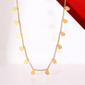 Titanium Steel Necklace Gold Plated Heart Necklace Heart Necklace For Women