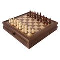 Handmade High Quality Children's Chess Set with Two Drawers Foldable Eco-Friendly Durable Shiny Decorative Design