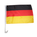 Best Cheap Fine US Car Flag Auto Sales Parad Single Double-Sided Prints Sublimation Germany Car Flag Promotional Flags Banners
