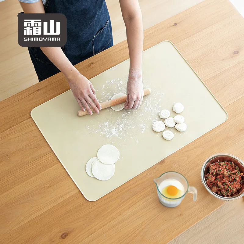 SHIMOYAMA Non-Stick Silicone Pastry Mat Kitchen Tools for Kneading Dough Baking & Pastry Cake Rolling Dough Pads