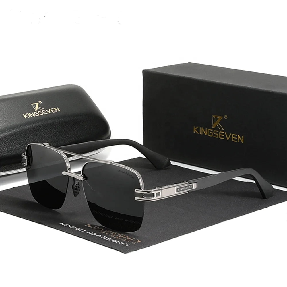 Custom Logo 2024 Brand New Design Sunglasses Men Polarized Gradient Glasses Unisex Square Retro Shades UV400 Eyewear Wholesale