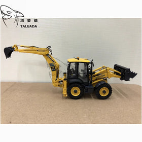 TALUADA 1:50 Scale Alloy Wheel Loader Model UH8139 WB97S-8 Engineering Machinery Display Toy for Excavator Parts