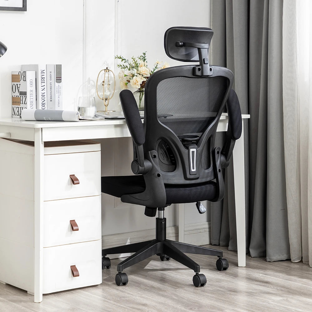 High Back Adjustable Office Desk Chair Swivel Computer Mesh Ergonomic Office Chair with Lumbar Support for Sitting All Day
