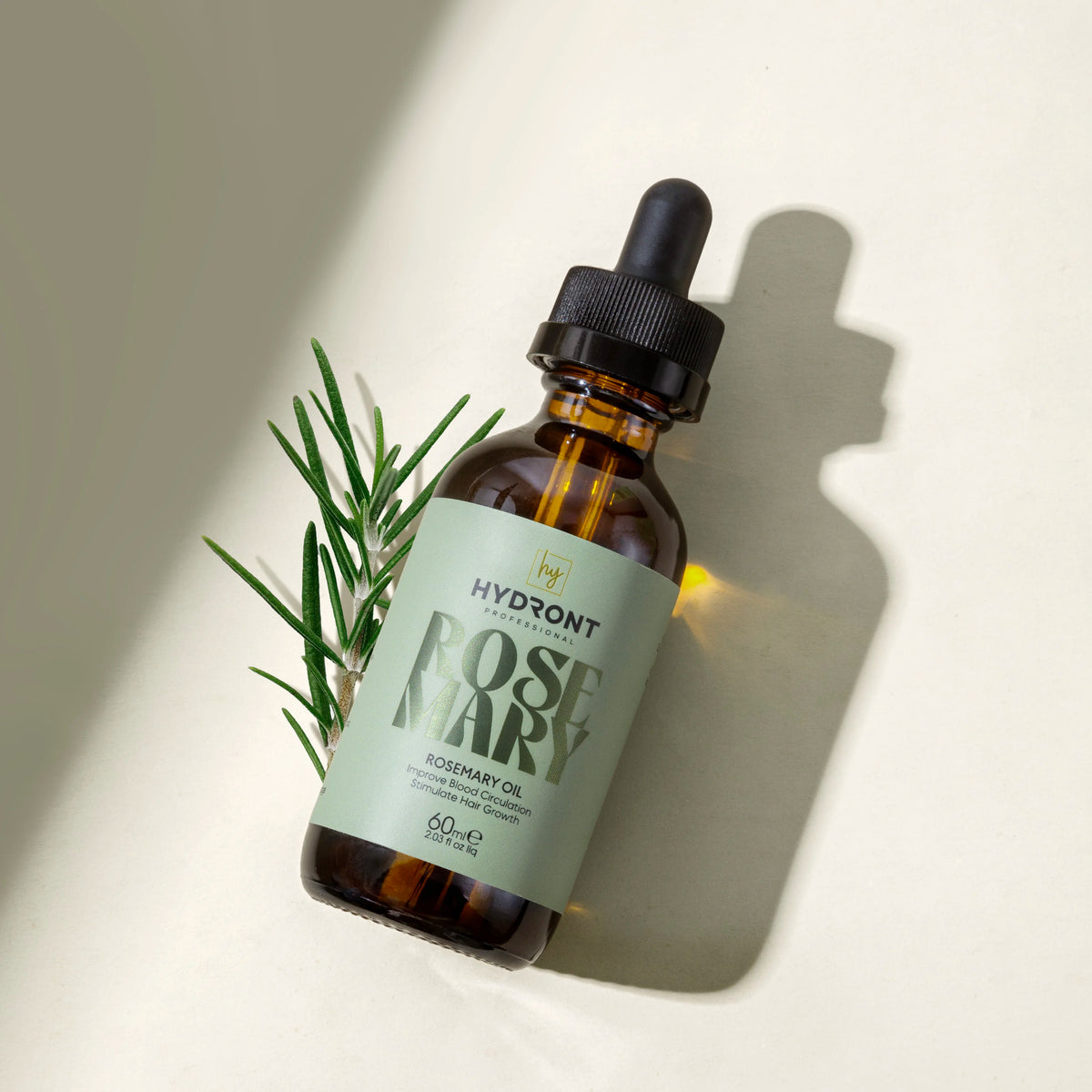 100% Organic Rosemary Essential Oil for African Hair Scalp Massage Oil Fast Hair Growth Serum