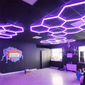 Professional Hexagon Lighting Rgb Atmosphere Decorative Tube Nightclub 12V Led Stage Light