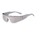 STY8022 Custom Sunglasses Manufacturer Y2K Wholesale Trendy Luxury Shades Reflective Sun Glasses With Crystal