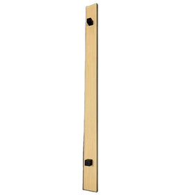 Single Side Door Rectangular Pull Handle Wood Effect Color Modern Easy Installation Stainless Steel Handle for Wooden Door