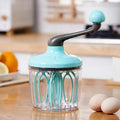 Semi-automatic Hand Whisk Household Baking Tools Cake Cream Beater Whisk Stick Egg White Foam Maker New Design Portable for Use