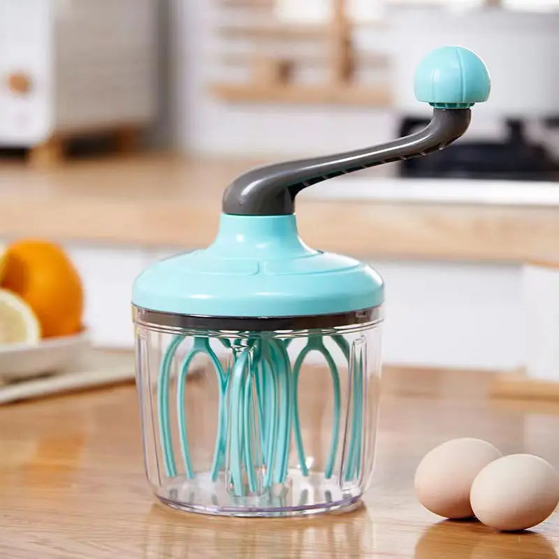 Semi-automatic Hand Whisk Household Baking Tools Cake Cream Beater Whisk Stick Egg White Foam Maker New Design Portable for Use