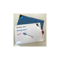 Self-Adhesive Magnetic Dry Erase Whiteboard Sheets - Durable Poster Material for Custom Signage