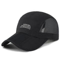 New Trendy Summer Outdoor Sun Hat Foldable 5 Panels Baseball Cap Fast Dry Sports Cap for Men